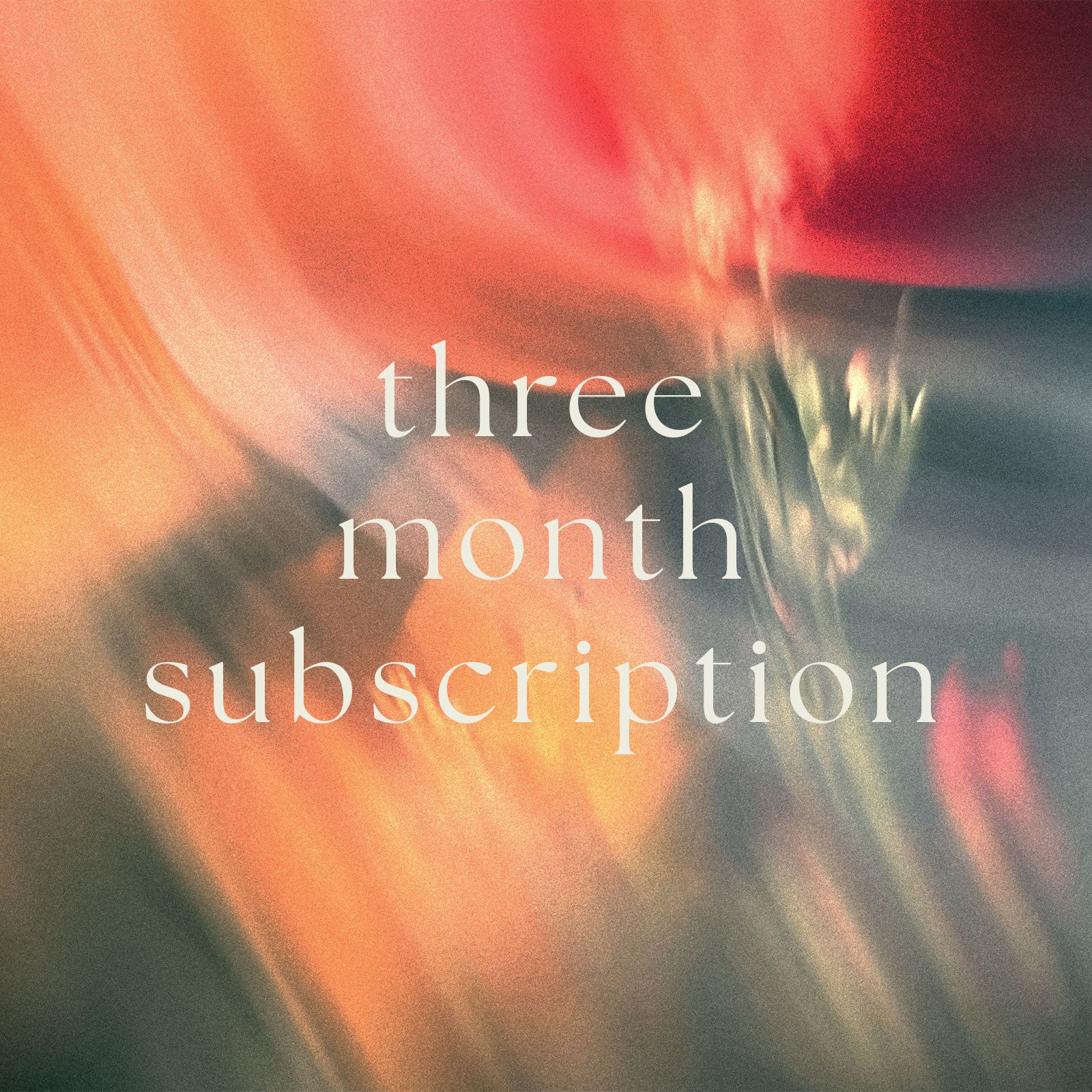 3 Month Floral Subscription