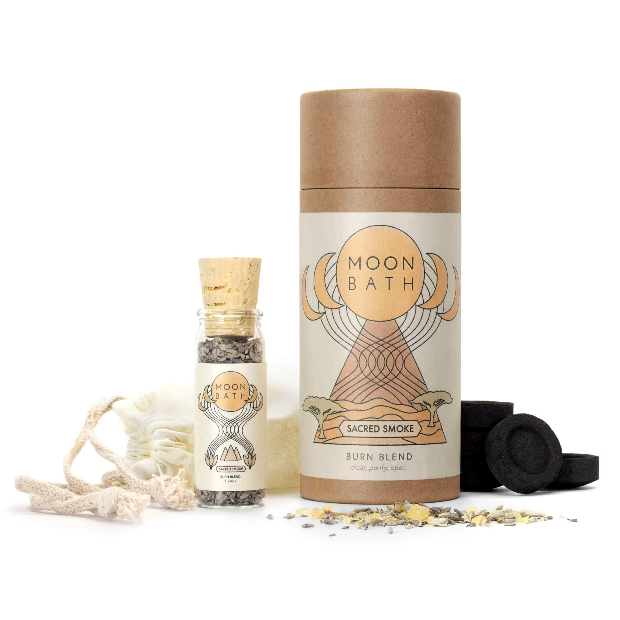 Moon Bath Sacred Smoke Set