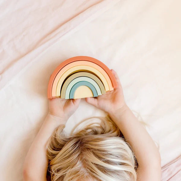 O.B. Designs Silicone Rainbow Stacker