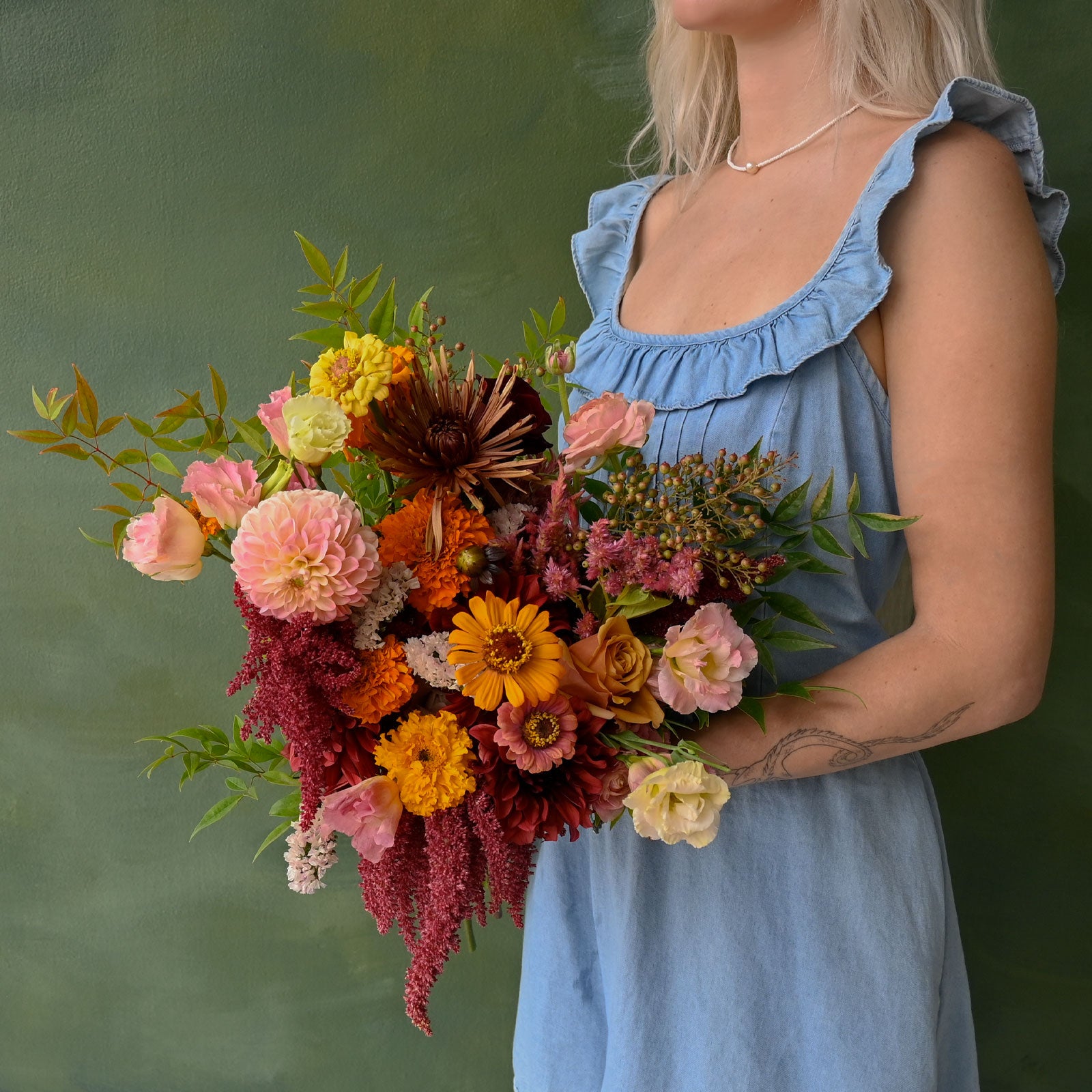 Deluxe Designer's Choice Wrapped Bouquet