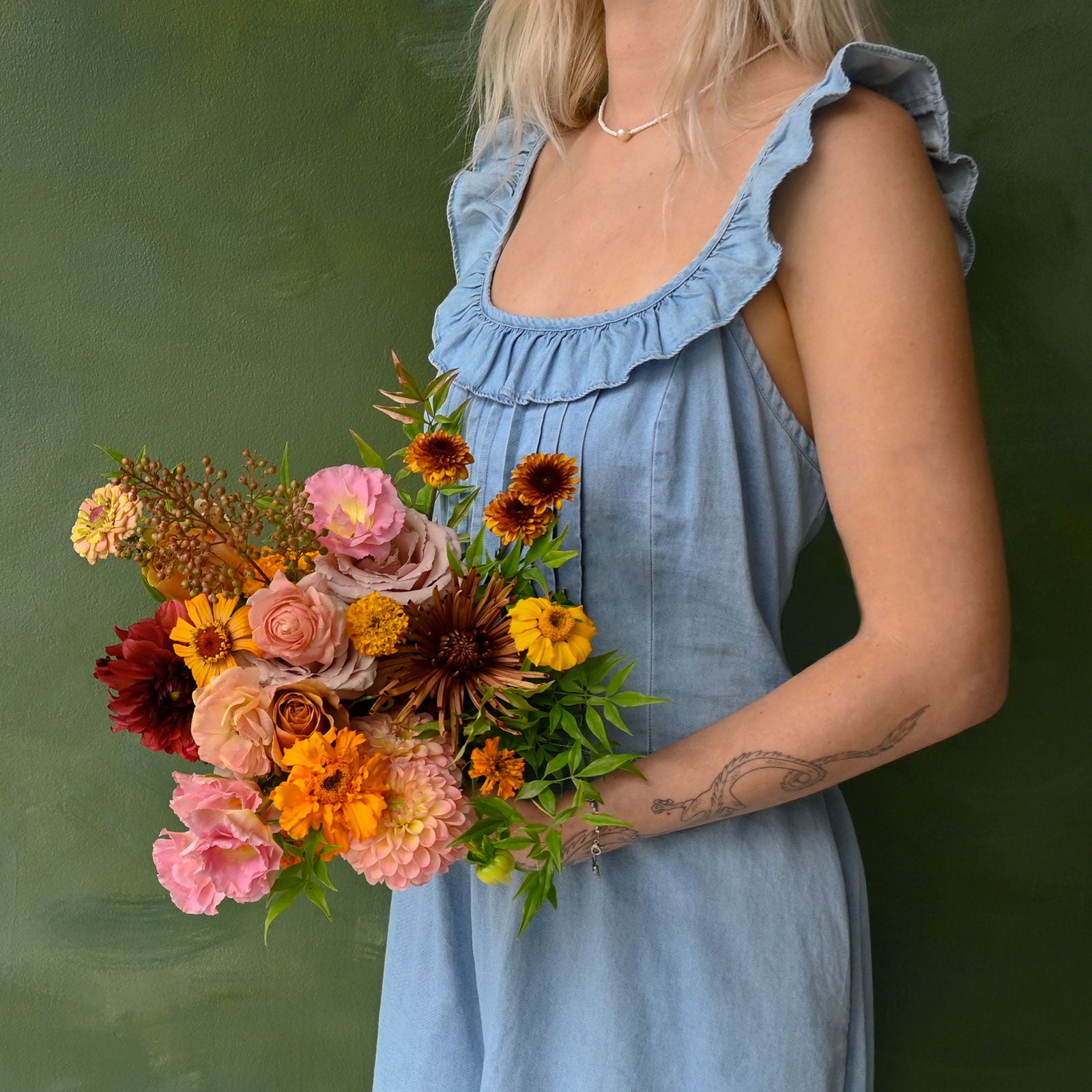 Petite Designer's Choice Wrapped Bouquet
