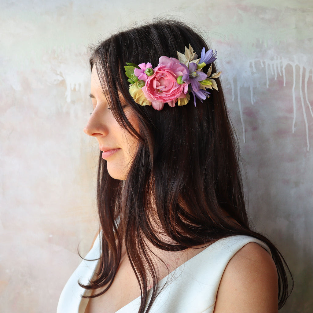 Floral Hair Comb — The Perfect Petal display picture 1