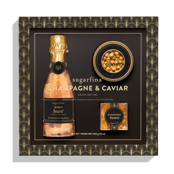 Sugarfina Champagne and Caviar Gift Set