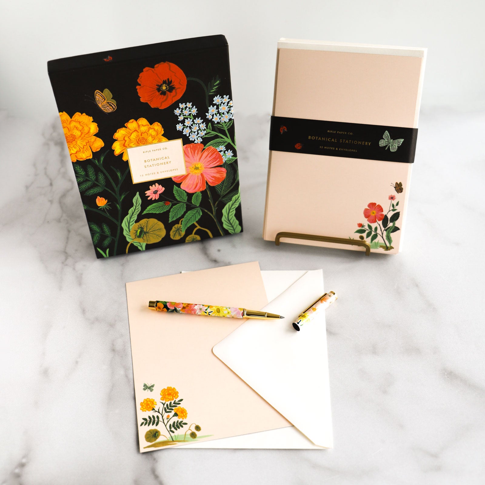 Rifle Paper Co. Botanical Stationary Set and Pen