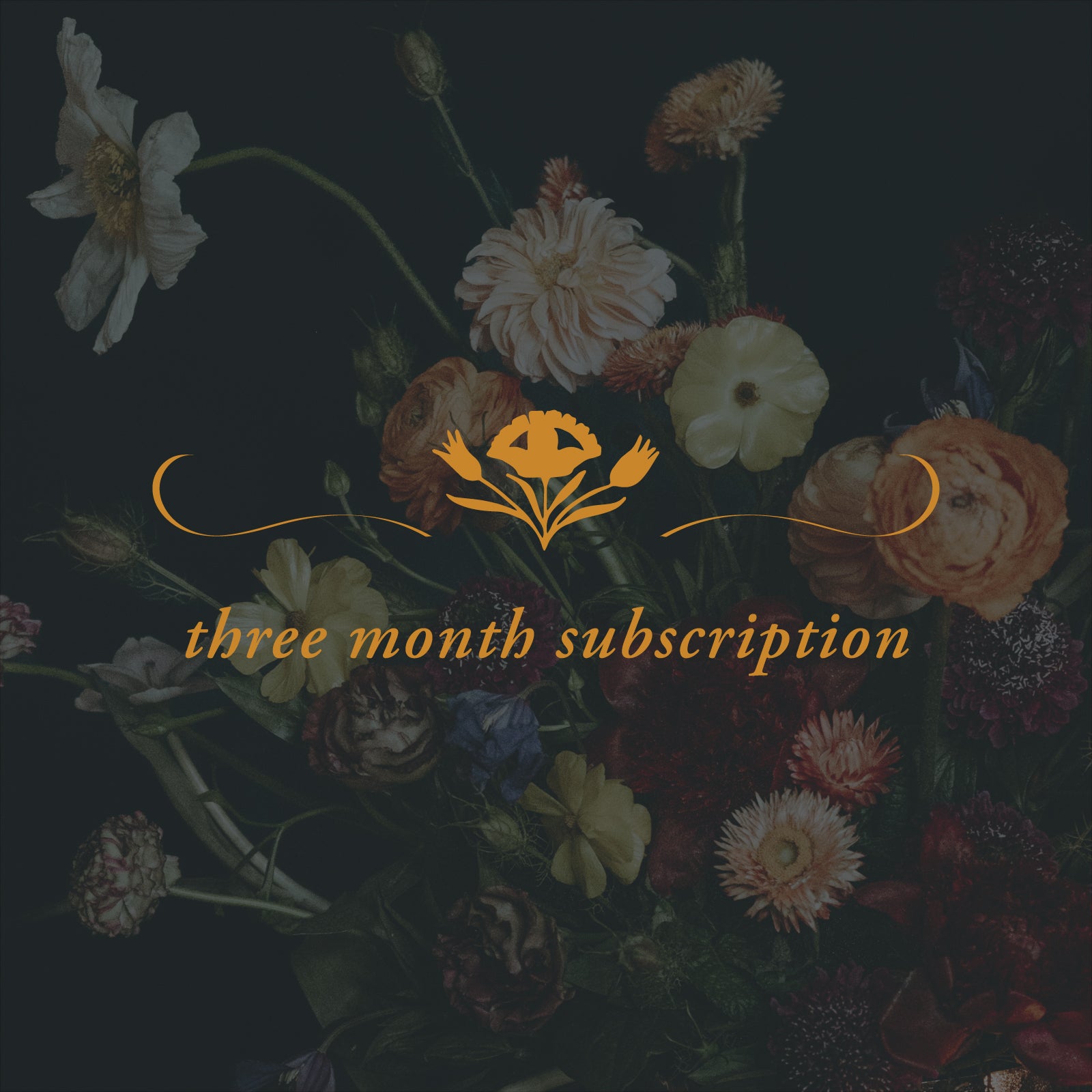 3 Month Floral Subscription