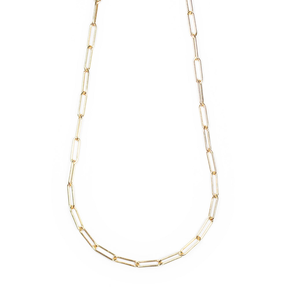 Bloom Jewelry Gold Paperclip Signature Necklace