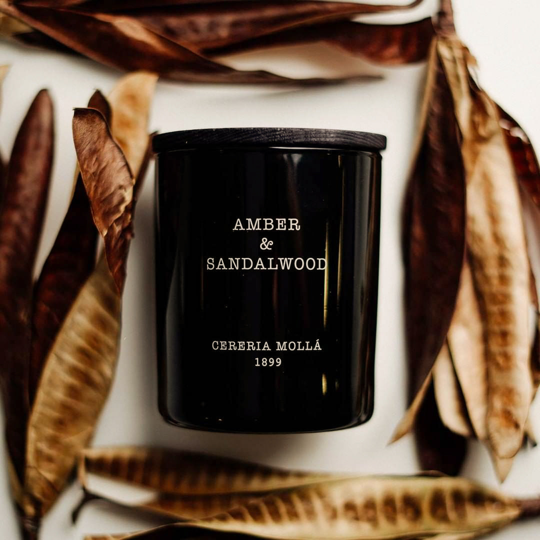 Cereria Molla Amber & Sandalwood Premium Candle